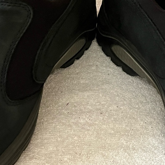 Baca Black Safety Steel Toe Shoes Sz 10